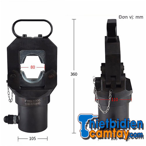 máy ép cos thủy lực fyq-1000