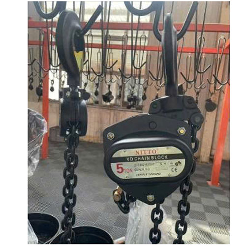 Pa lăng xích kéo tay Nitto 5 tấn x 5 mét